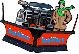 SnoWorx Premium Snow Removal Services logo